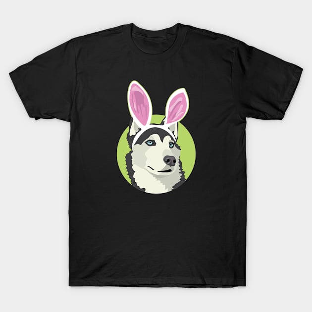 Funny Husky T-Shirt by DesignerMAN